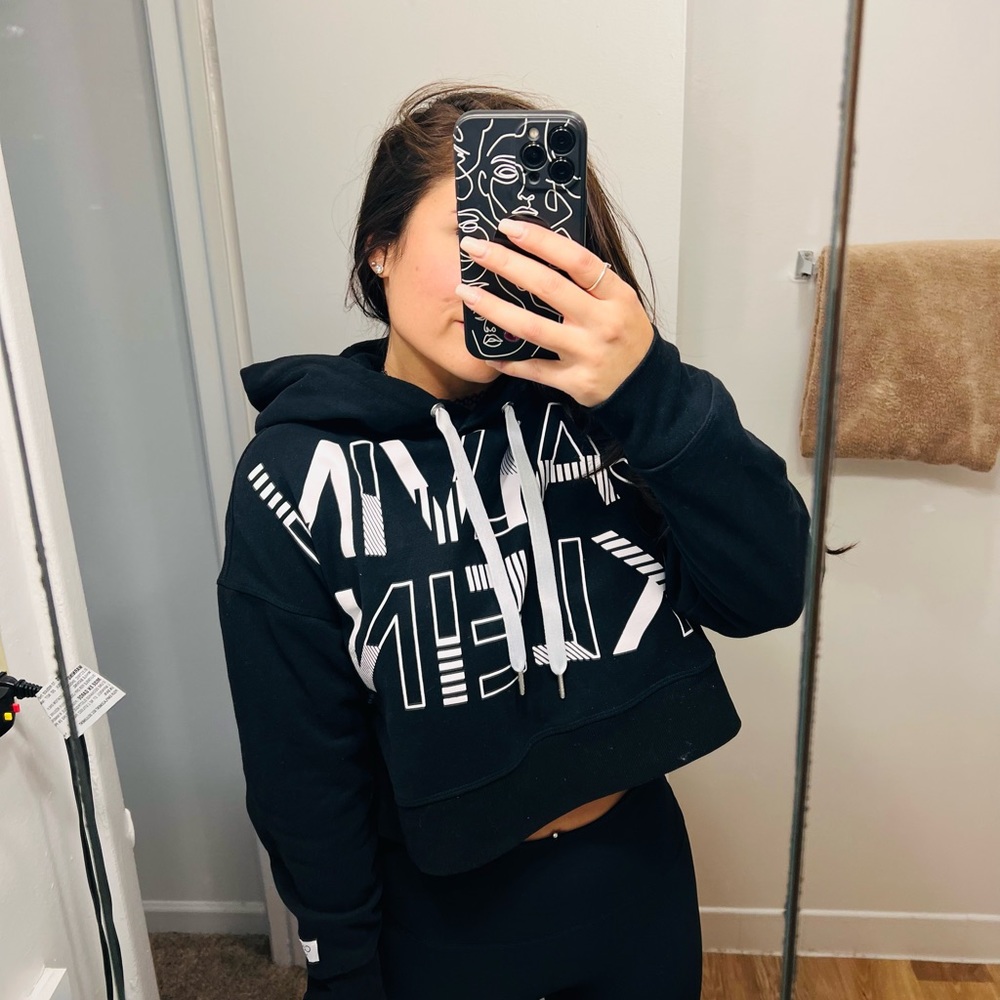 Calvin Klein crop hoodie